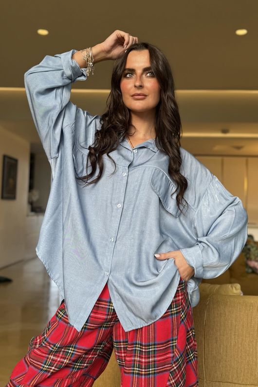 Perfect Chambray Denim Shirt Light